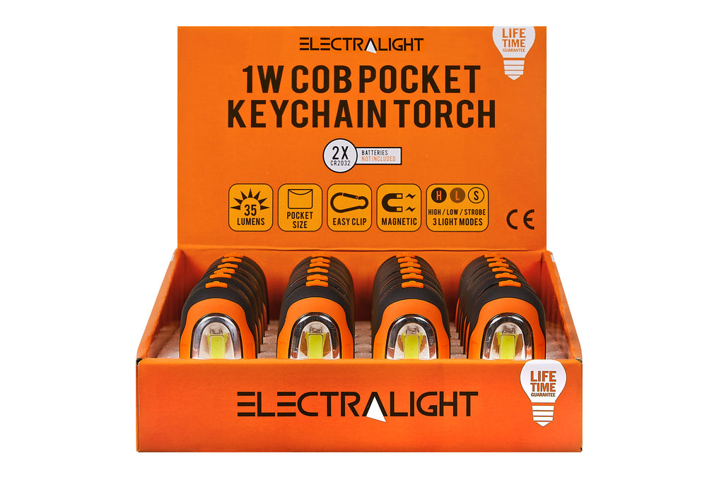 Electralight 1W Pocket Key Chain LED Torch