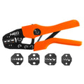 NEO TOOLS Crimping tool for terminals, set of 5 jaws — 01-537
