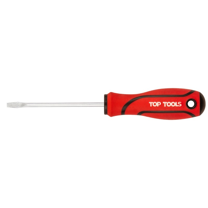Top Tools Screwdriver slotted 5.0 x 75 mm — 39D012