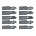 TOPEX Screwdriver bits PH2 x 25 mm, 10 pcs — 39D314