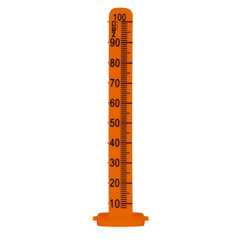 NEO TOOLS Level pegs 100 mm with 3M tape, 20 pcs (PE) — 50-430