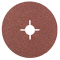 GRAPHITE Fibra sanding disc 125 mm, K100, 3 pcs — 55H858