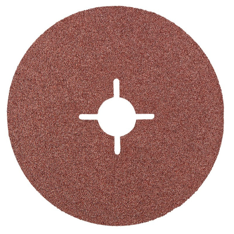 GRAPHITE Fibra sanding disc 125 mm, K100, 3 pcs — 55H858