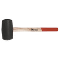 Top Tools Rubber mallet 60 mm, 400 g, wooden handle — 02A325