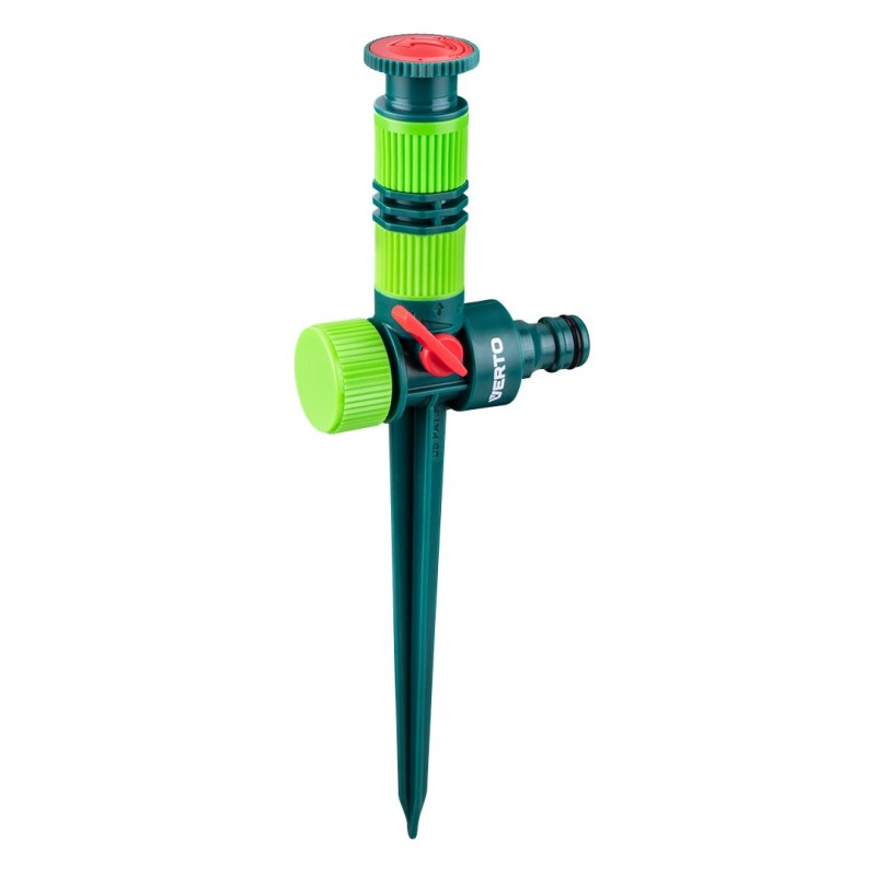 VERTO Arc-free sprinkler, circle arc setting 0-360° — 15G785