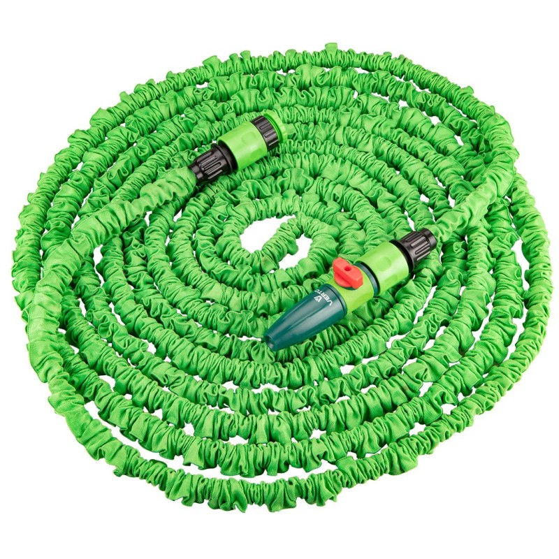 VERTO Flexible garden hose 7.5 - 22.5 m — 15G890