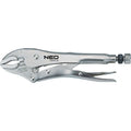 NEO TOOLS Universal locking pliers 250 mm, curved jaws — 01-216