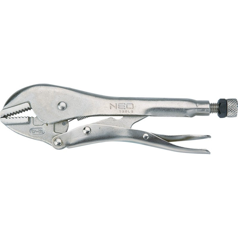 NEO TOOLS Universal locking pliers 250 mm, straight jaws — 01-217