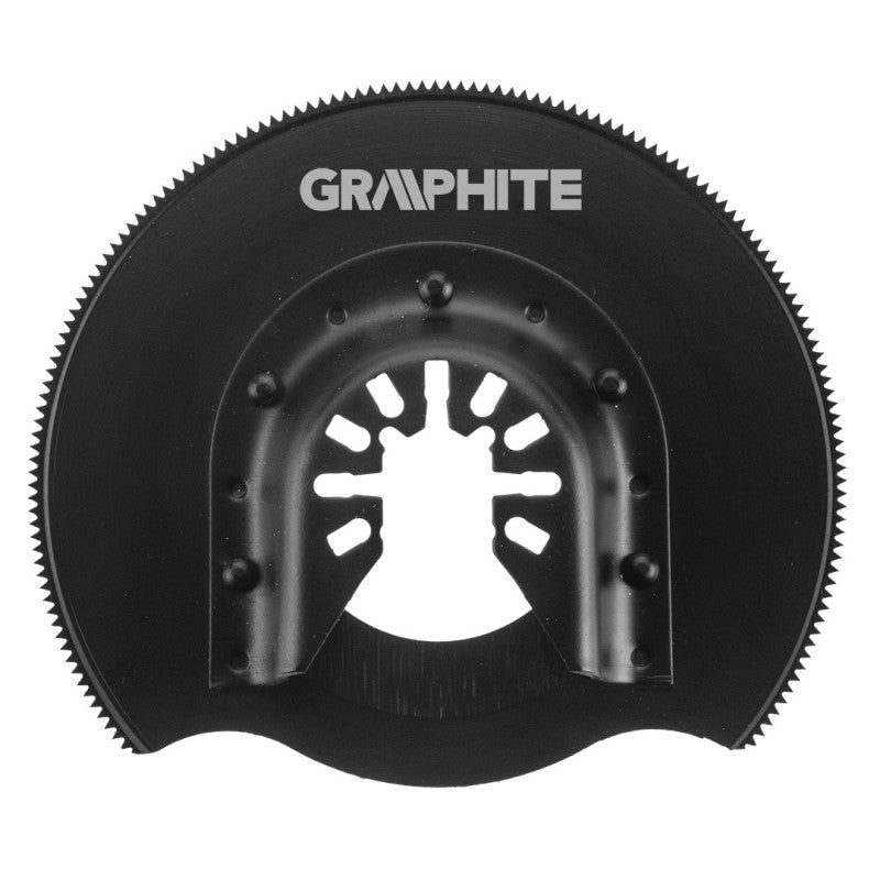 GRAPHITE HSS half-circle blade for metal, 80 mm, 200 teeth — 56H061