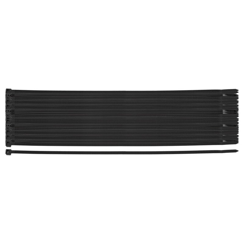 NEO TOOLS EXTREME cable ties 4.8 x 450 mm, black, 50 pcs — 01-637