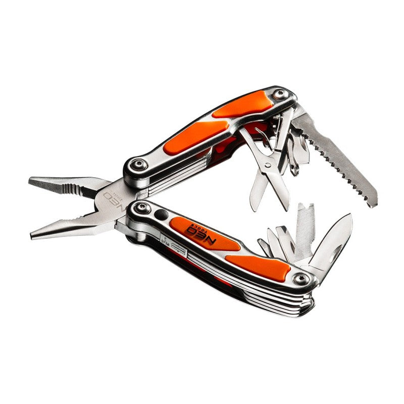 NEO TOOLS Multifunction tool, 12 elements, with LED — 01-026