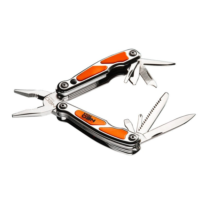 NEO TOOLS Multi function minitool, 10 elements, with LED — 01-027