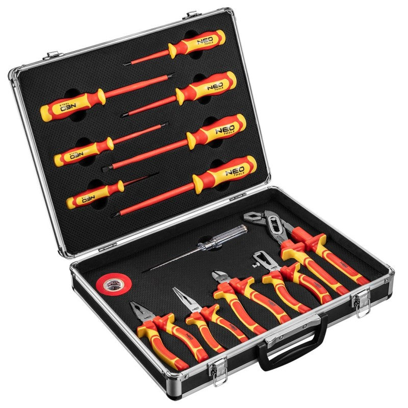NEO TOOLS Set of pliers and screwdrivers 1000V, 13 pcs — 01-234