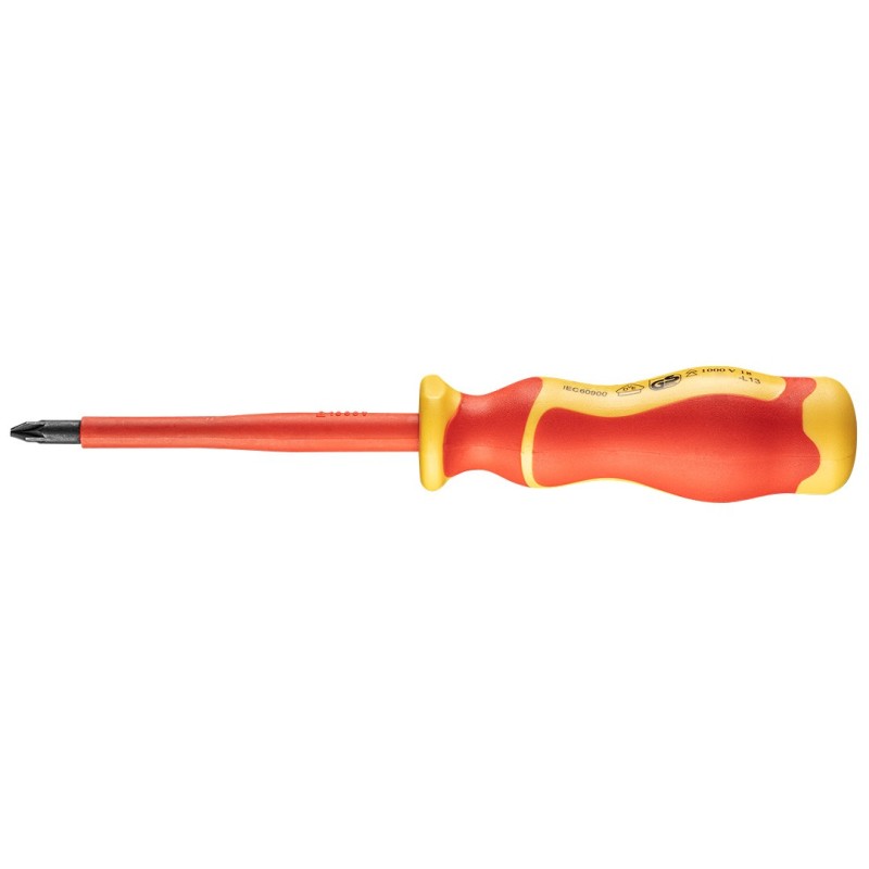 NEO TOOLS Screwdriver phillips 1000V, PH2 x 6 x 100 mm — 04-139