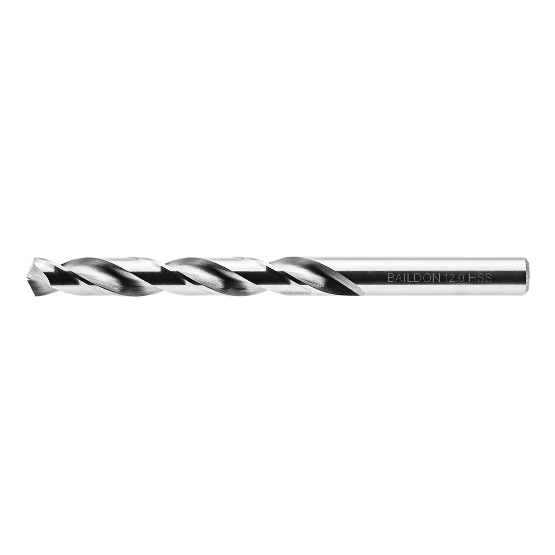 BAILDON Baildon BASIC DIN 338 RN NWKa 12 mm metal drill bits, HSS (S), 151-101 mm, multiple of 5 — 70112001