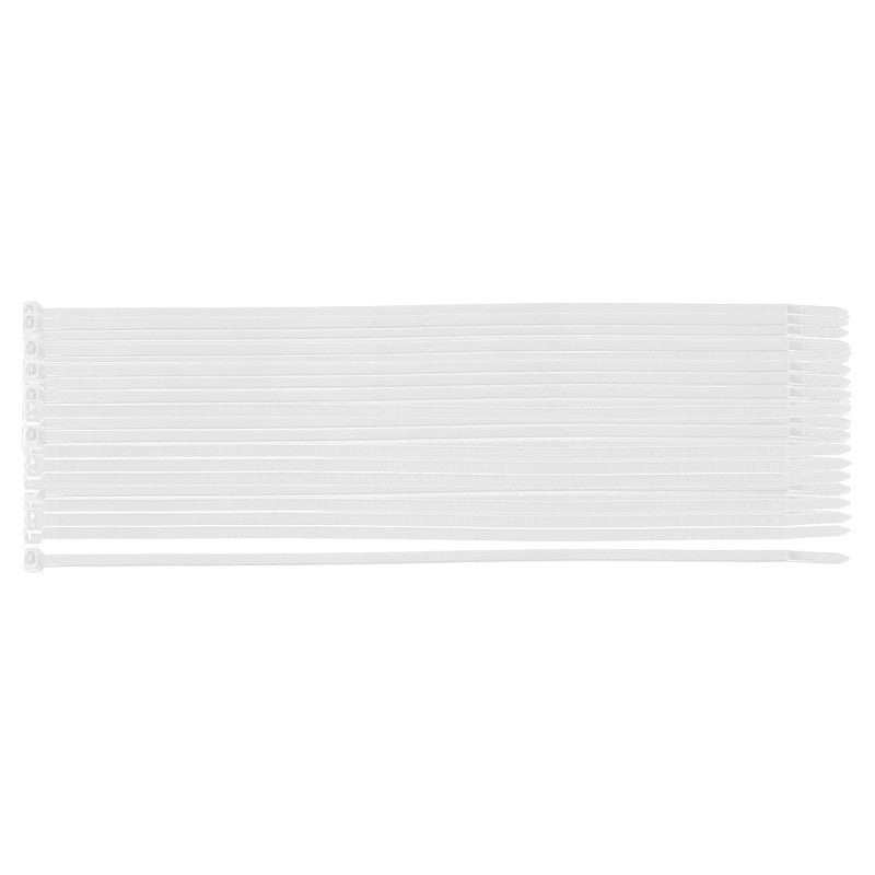 NEO TOOLS EXTREME cable ties 3.6 x 200 mm, white, 100 pcs — 01-654