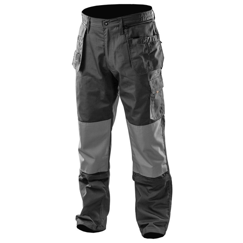 NEO TOOLS Work trousers HD, size XL/56, with detachable pockets and legs — 81-230-XL