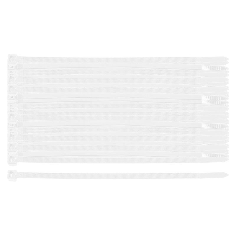NEO TOOLS EXTREME cable ties 4.8 x 150 mm, white, 100 pcs — 01-657