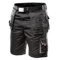 NEO TOOLS Short pants HD, webbing belt, detachable pockets, size LD/54 — 81-270-LD