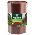 VERTO Lawn edging 20 cm x 9 m, brown — 15G515