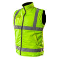 NEO TOOLS Work body warmer, two-sided, one side reflective, yellow, size XXXL — 81-520-XXXL