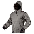 NEO TOOLS Work softshell jacket, detachable hood, size XXL — 81-551-XXL