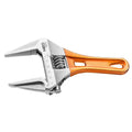 NEO TOOLS Adjustable wrench short 185 mm, range 0-53 mm — 03-022