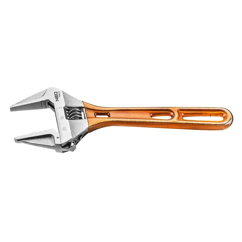 NEO TOOLS Adjustable wrench 155 mm, range 0-28 mm — 03-023