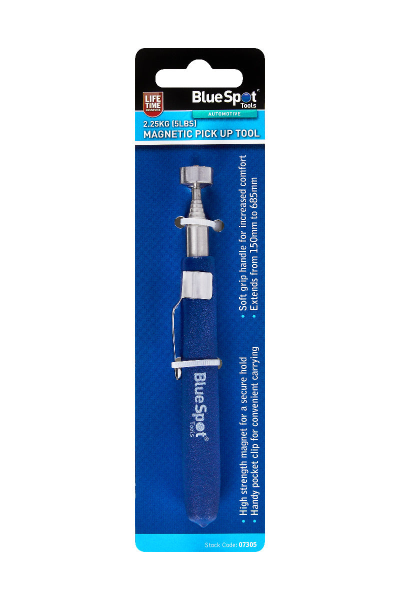 Blue Spot Tools 2.25kg (5lbs) Telescopic Magnetic Pick Up Tool