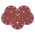 NEO TOOLS Velcro sanding discs 150 mm, P80, 5 pcs, with 9 holes for 04-721 — 08-992