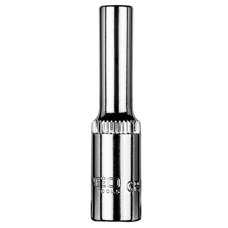 NEO TOOLS Long hexagonal socket 1/4", 5 mm — 08-489