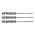 GRAPHITE Metal drill Hex 2.0 mm, 3 pcs — 54T700