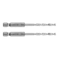 GRAPHITE Metal drill Hex 3.5 mm, 2 pcs — 54T704