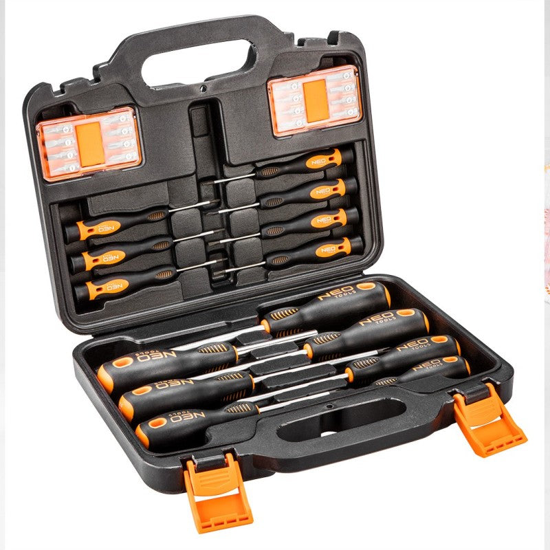 NEO TOOLS Screwdriver set with bits, 30 pcs — 04-209