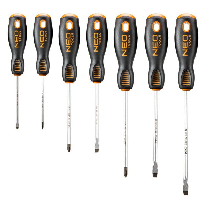 NEO TOOLS Screwdriver set 7 pcs — 04-206