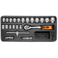 NEO TOOLS Socket wrenches 3/8", set 22 pcs, insert — 84-239