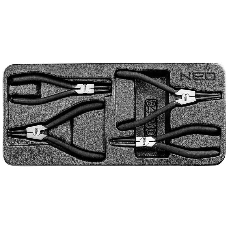 NEO TOOLS Circlip pliers set, 4 pcs — 84-240