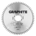 GRAPHITE Circular saw blade, solid carbide, 180 x 30 mm, 60 teeth — 55H605