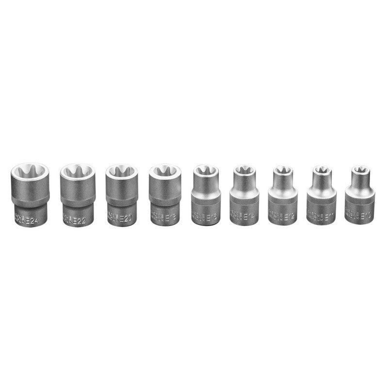 NEO TOOLS Torx socket wrenches 1/2", set 9 pcs — 08-649