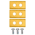 NEO TOOLS Set of titanium-coated blades for robot mower 04-621 3 pcs. titanium-coated. — 04-621-30