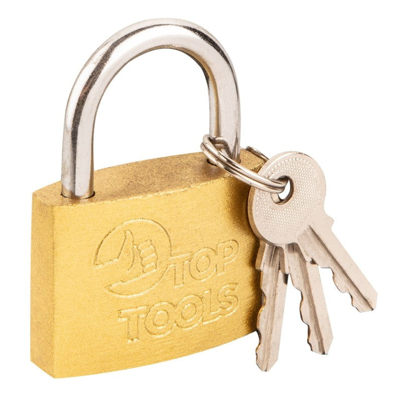 Top Tools Padlock 50 mm, 3 keys — 90U272