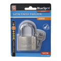 Blue Spot Tools 50mm Satin Finish Padlock