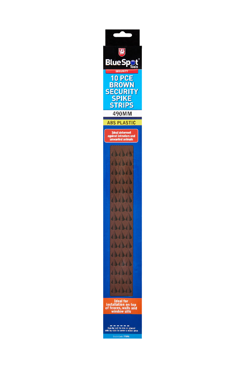 Blue Spot Tools 10 PCE Brown Security Spike Strips