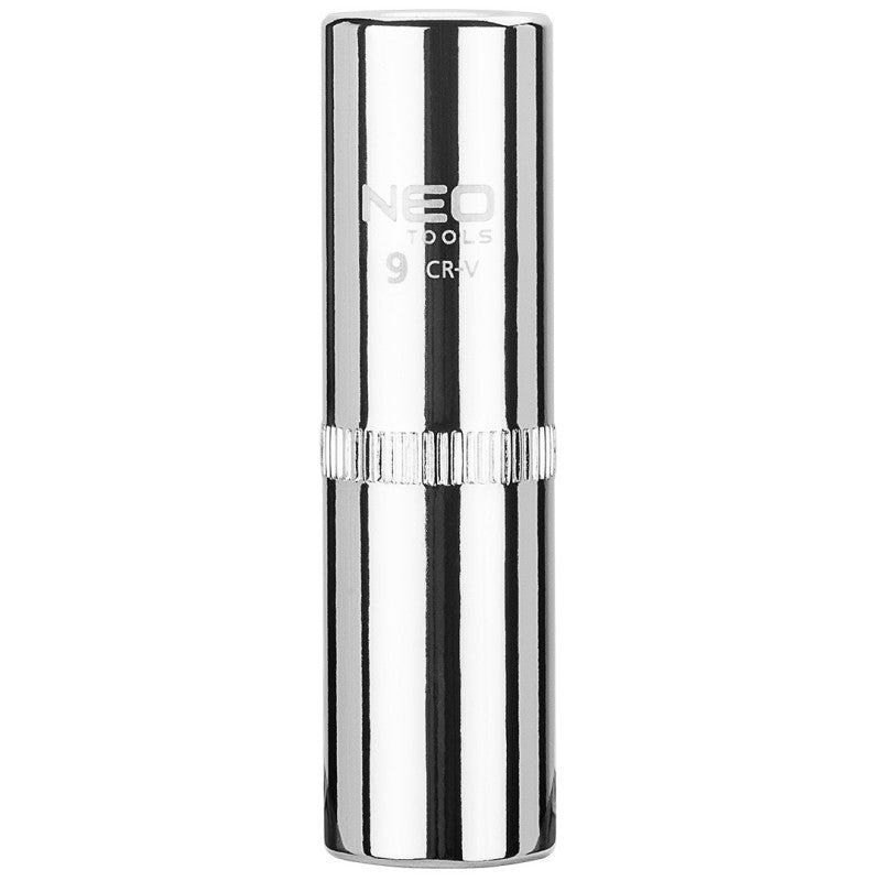 NEO TOOLS Long hexagonal socket 1/4", 9 mm, superlock — 08-242