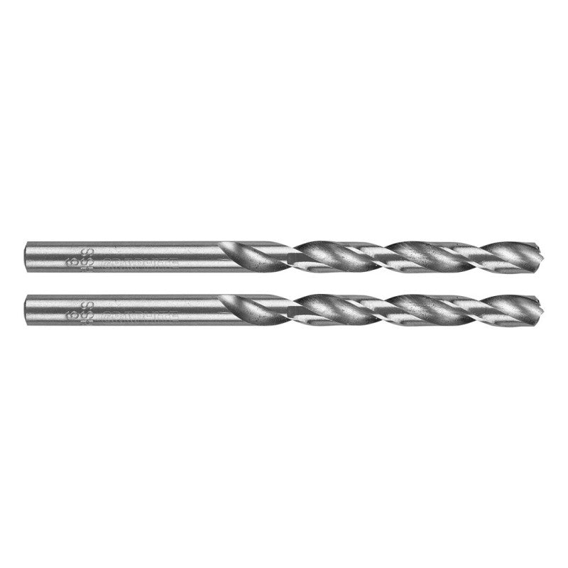 GRAPHITE HSS metal drill, DIN 338, 6 mm, 2 pcs — 54T990