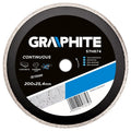 GRAPHITE Diamond disc 200 x 25.4 mm, continuous — 57H874