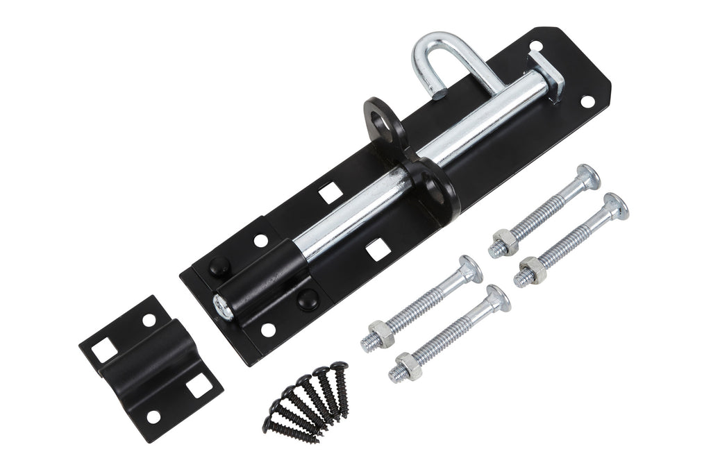 Blue Spot Tools Ironmongery 150mm Black Powder Coated Brenton Bolt