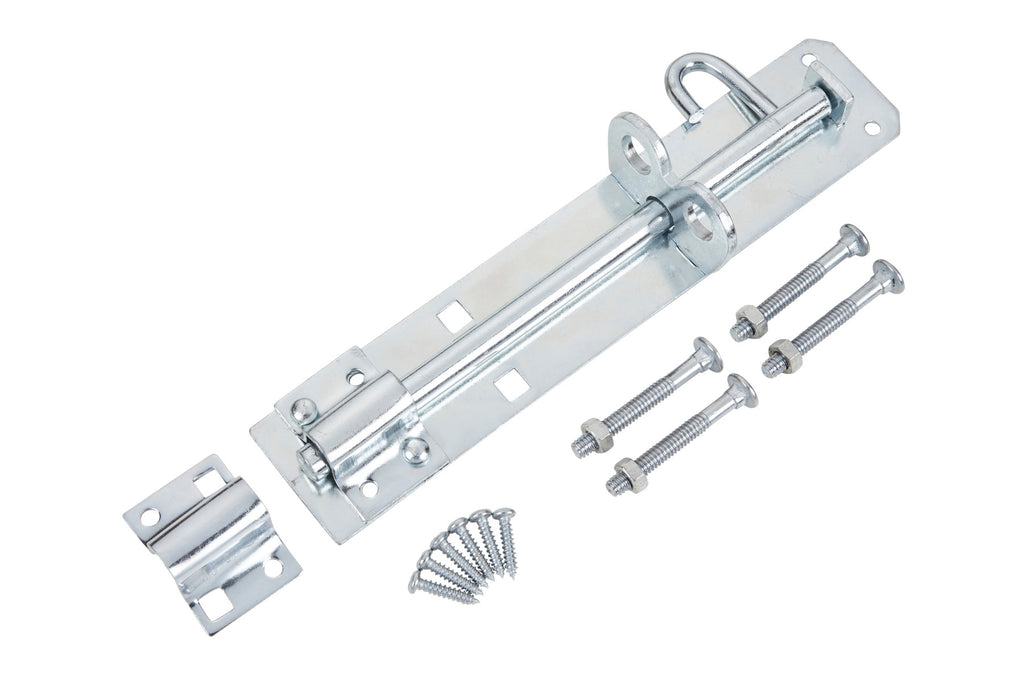 Blue Spot Tools Ironmongery 200mm Zinc Plated Brenton Bolt