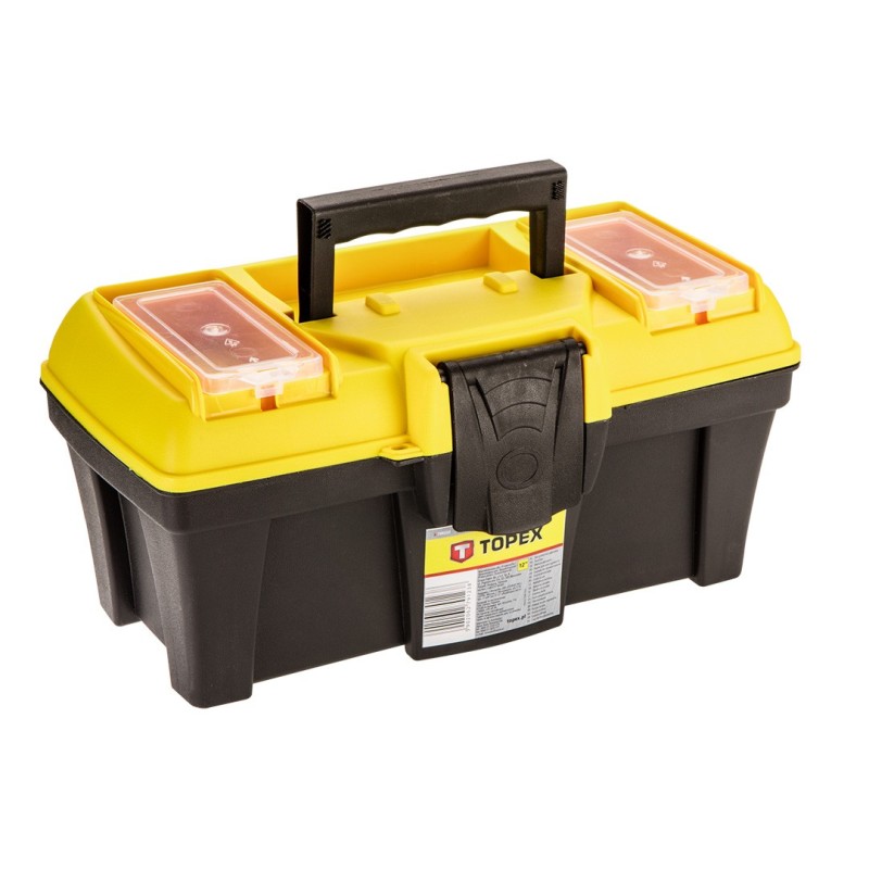 TOPEX Tool box 12" with organisers — 79R123