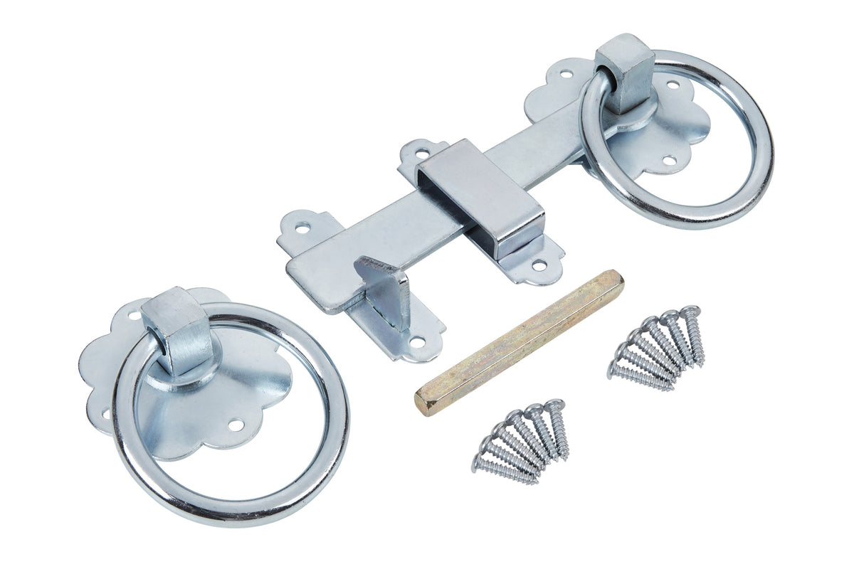 Blue Spot Tools Ironmongery 152mm Zinc Plated Ring Latch